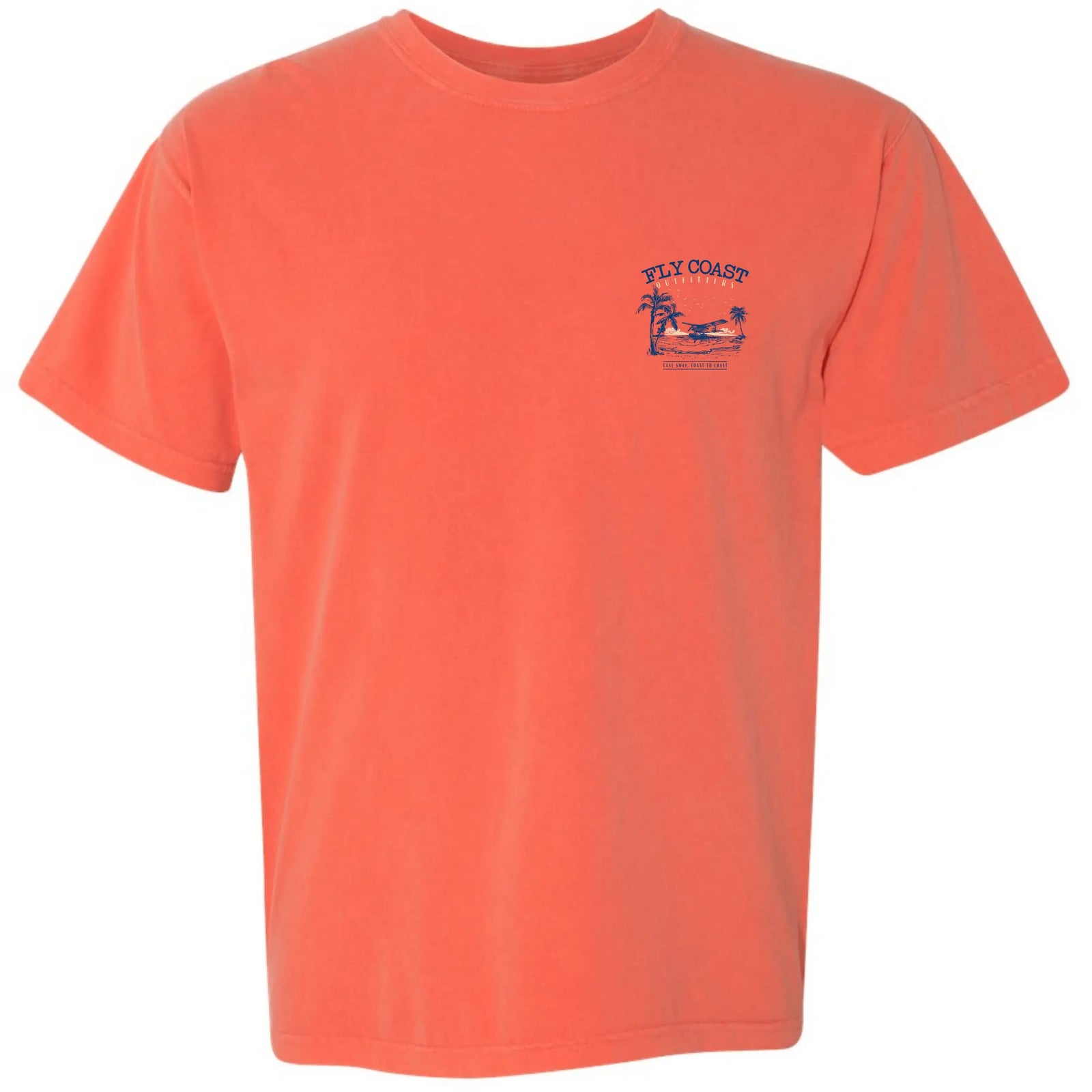 Cast Away Coast To Coast Tee — Adventure-Inspired Coastal Shirt Fly Coast Outfitters
