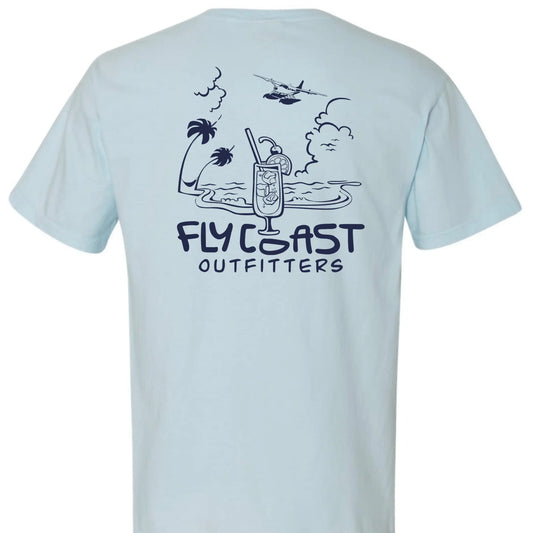 Fly Coast Outfitters - Ocean Breeze Drink Tee Fly Coast Outfitters
