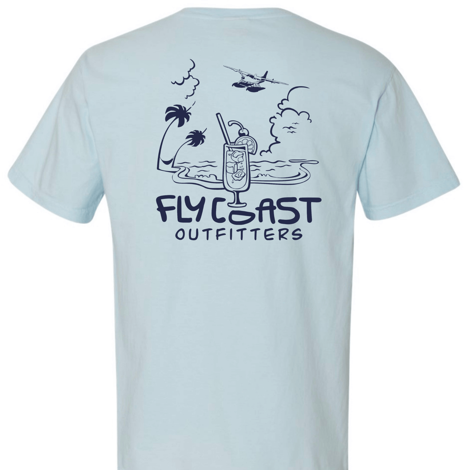 Fly Coast Outfitters - Ocean Breeze Drink Tee